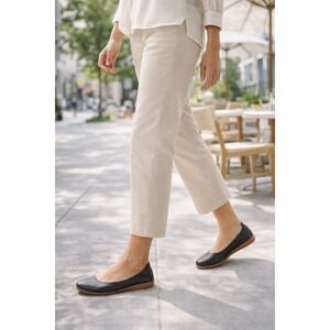 Joseph Seibel Fenja 01 Black Leather Ballet Flats Slip On Round Toe Comfort 39